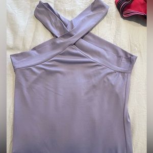 Criss cross neck top!